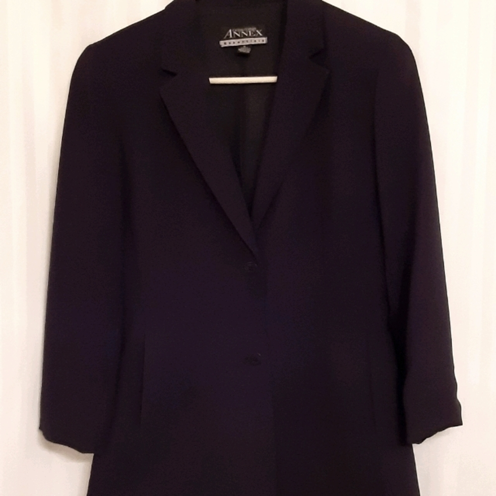 Navy blue blazer